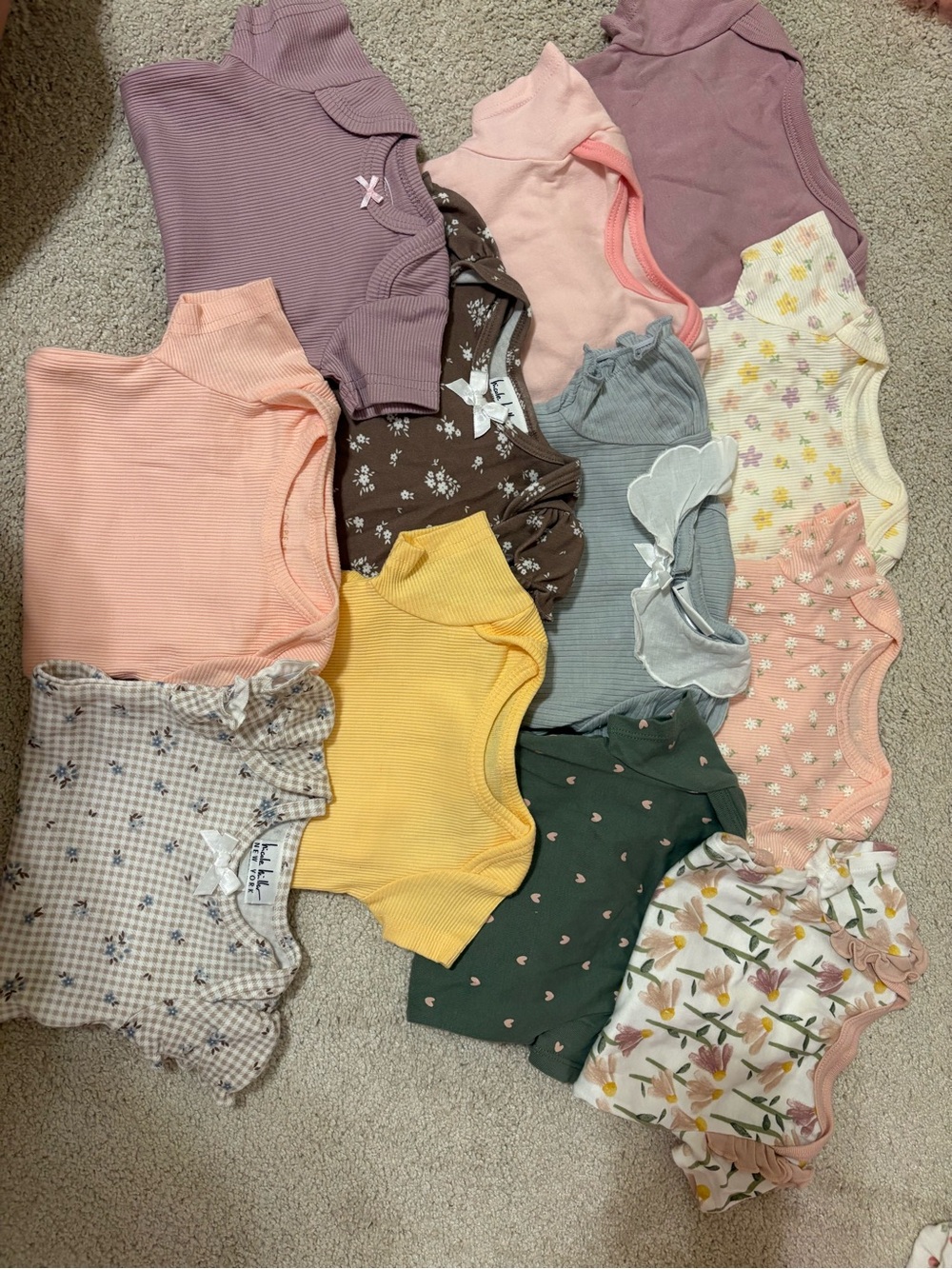Baby girl onesies bundle